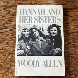 Woody Allen Hannah and her Sister 1st Edition script